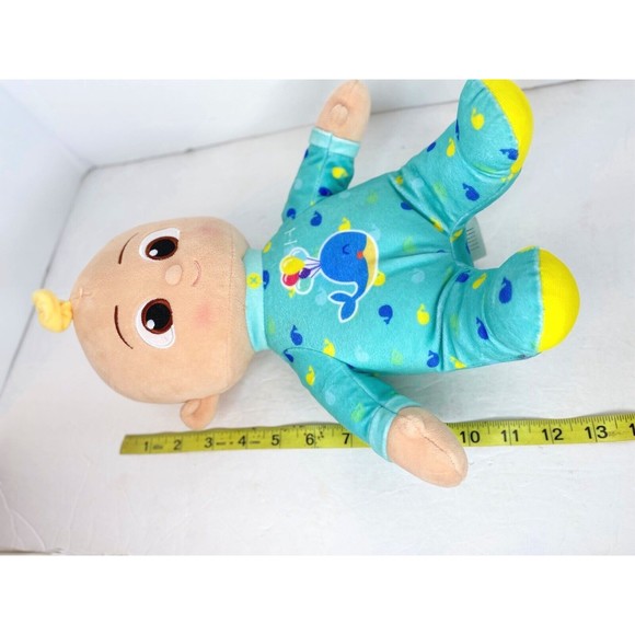Moonbug Cocomelon Musical Glow JJ Bedtime 11in Soft Plush Doll 2022 Lights Up - Picture 7 of 7